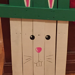 Greenway Products & Services Contributes pallets for bunny wood craft