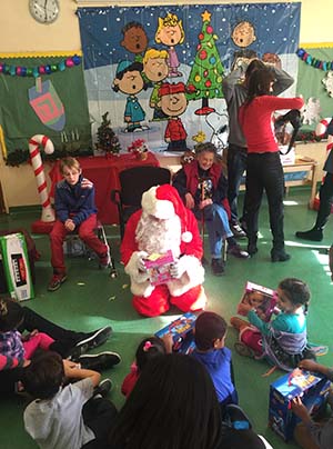 Greenway Products & Services donated 2,000 toys to this one school this holiday season