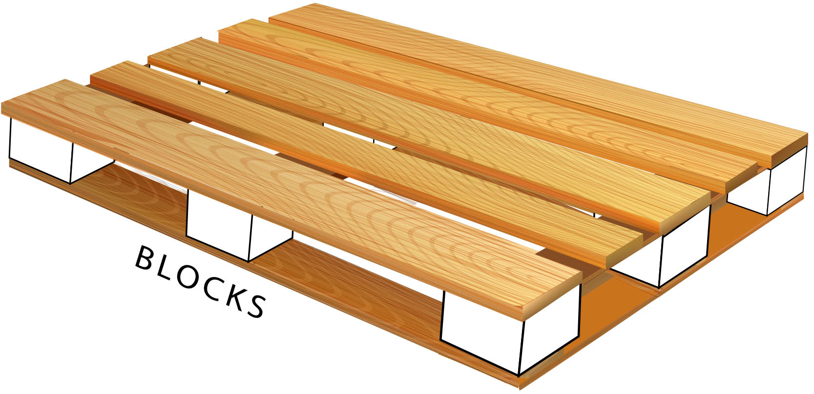 Wooden Block Pallet