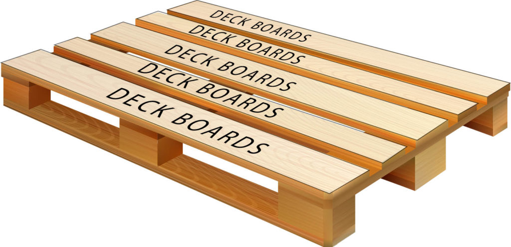 Wooden Pallet Deck Boards