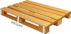 Wood Pallet Height
