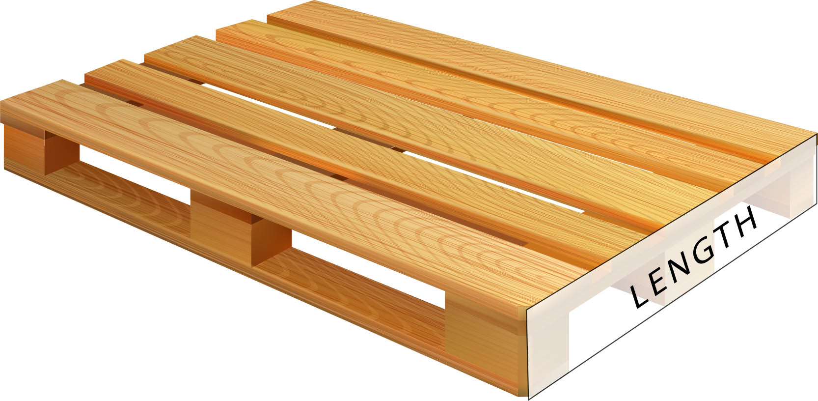 Wood Pallet Length