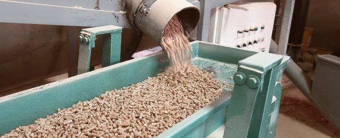 Bulk sawdust used to manufacture wood burning pellets